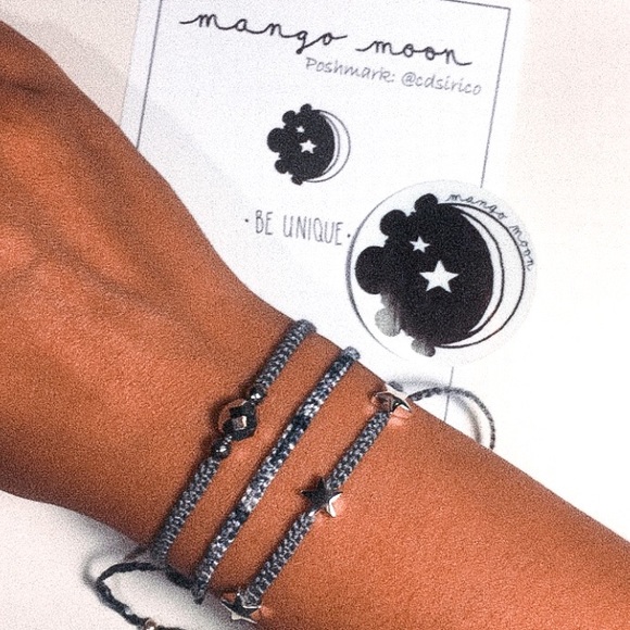 Mango Moon Jewelry - Handmade Beaded Macrame Friendship Bracelet